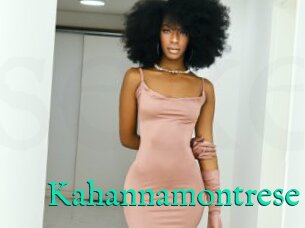 Kahannamontrese