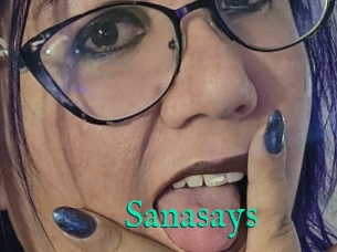 Sanasays